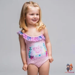 Peppa Pig Peppa Wutz Pig Kinder Mädchen Badeanzug Bademode -Bekleidung Peripherie 2200007209 16