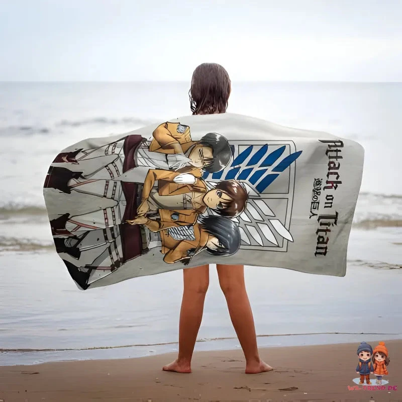 Cerda Anime Attack On Titan Mikrofaser Strandtuch Handtuch Badetuch XL 70x140 Cm 8 Cerda Anime Attack On Titan Mikrofaser Strandtuch Handtuch Badetuch XL 70x140 Cm – Bild 6