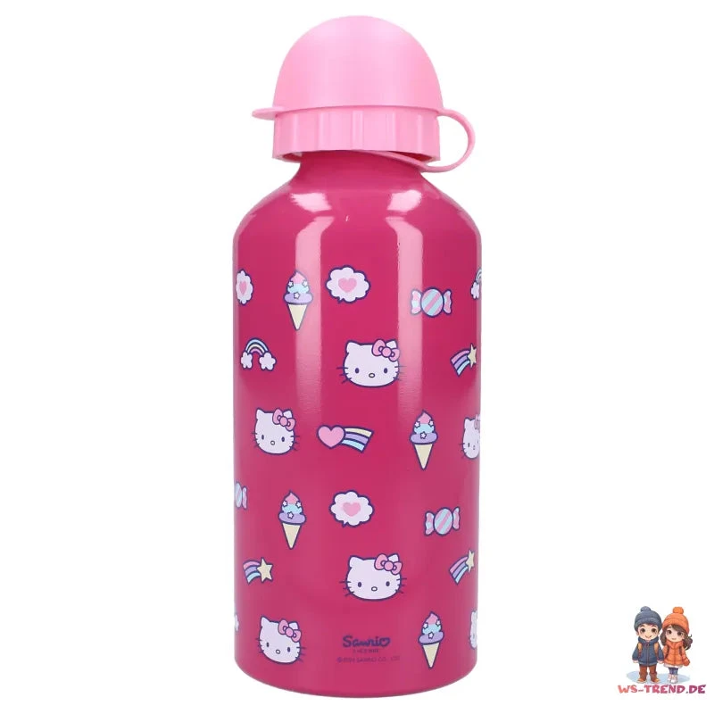 Hello Kitty 2 Tlg. Kinder Lunch Set Brotdose XL Alu Trinkflasche 500 Ml 10 Hello Kitty 2 Tlg. Kinder Lunch Set Brotdose XL Alu Trinkflasche 500 Ml – Bild 8