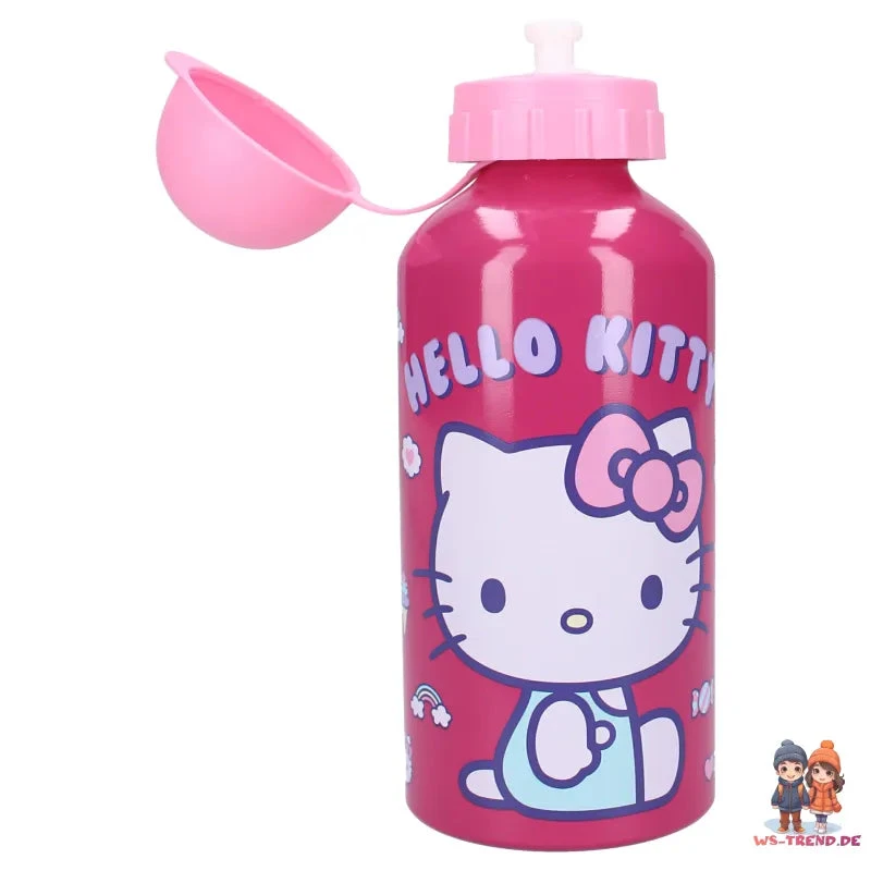 Hello Kitty 2 Tlg. Kinder Lunch Set Brotdose XL Alu Trinkflasche 500 Ml 12 Hello Kitty 2 Tlg. Kinder Lunch Set Brotdose XL Alu Trinkflasche 500 Ml – Bild 10