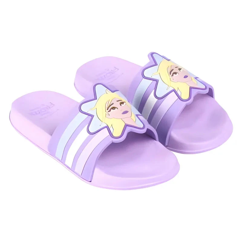 Disney Die Eiskönigin Elsa Mädchen Kinder 3D Sandalen Badeschuhe 3 Disney Die Eiskönigin Elsa Mädchen Kinder 3D Sandalen Badeschuhe