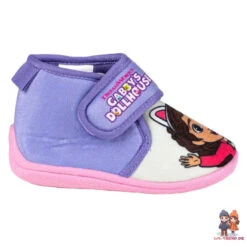 Cerda Gabbys Dollhouse Kinder Hausschuhe Kitaschuhe Schlüpfschuhe Klett -Bekleidung Peripherie 2300006081 2