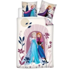 Disney Die Eiskönigin Bettwäsche Kinderbettwäsche Set 135/140x200 65x65 Cm