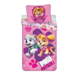 Paw Patrol Skye Everest Kinder Bettwäsche Set 135/140x200 65x65 Mädchen