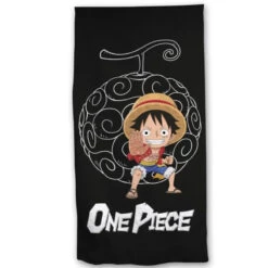 One Piece Monkey D Ruffy Mikrofaser Strandtuch Handtuch Badetuch XL 70x140