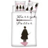 Harry Potter Hogwarts Kinder Bettwäsche 2tlg. Set 135-140x200 65x65 Cm