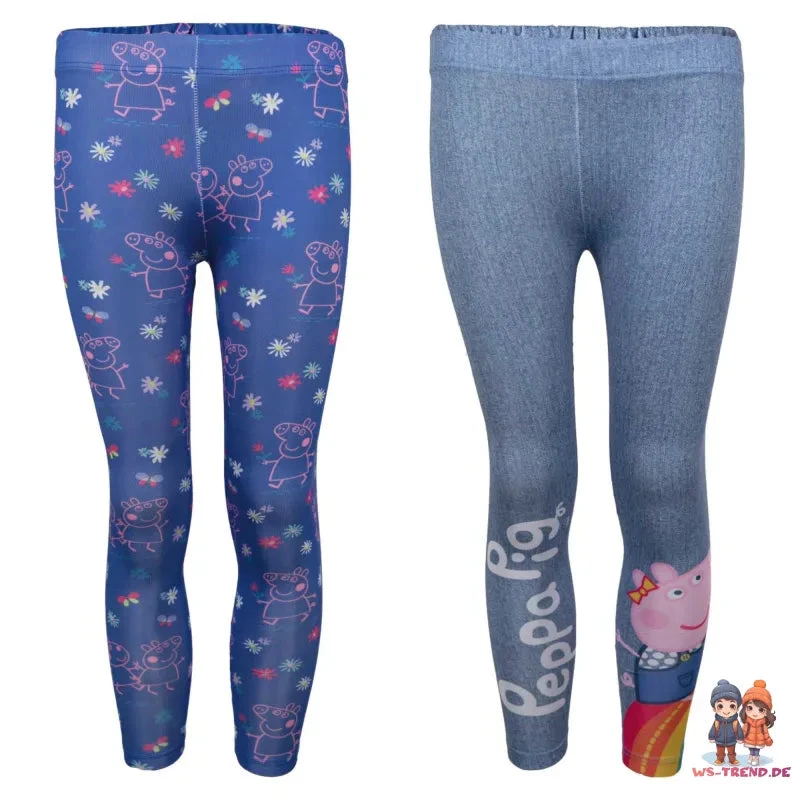 Peppa Pig Peppa Wutz Pig Mädchen Kinder Leggings Jogginghose Hose 3 Peppa Pig Peppa Wutz Pig Mädchen Kinder Leggings Jogginghose Hose