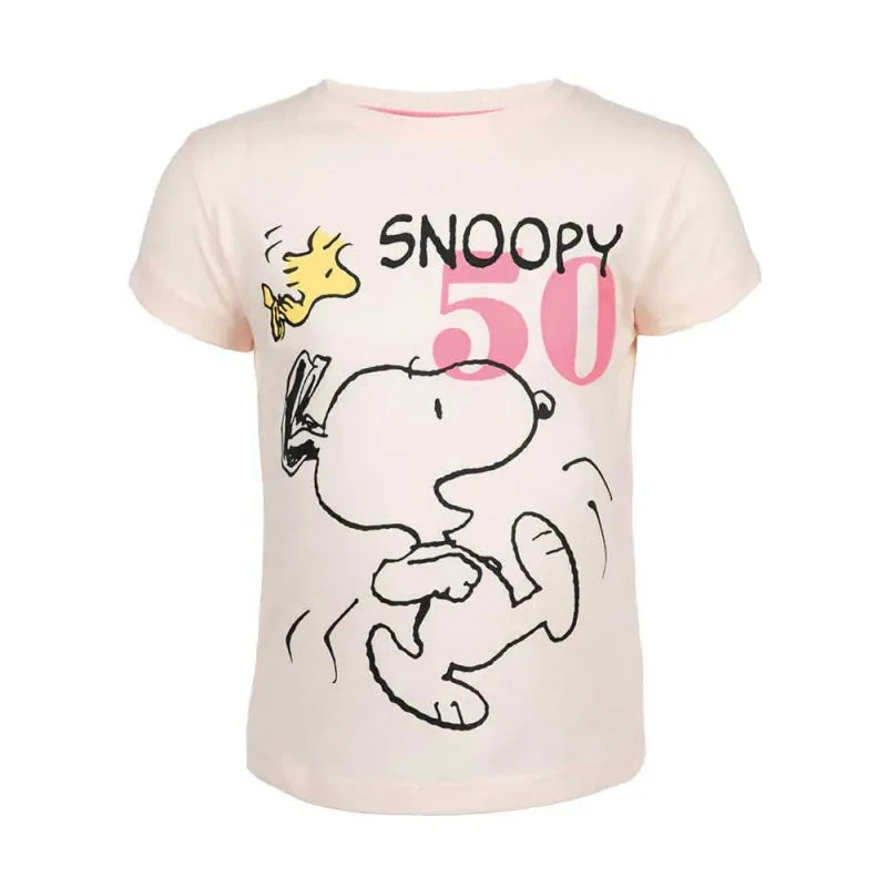 Peanuts Snoopy Kinder Mädchen Kurzarm T-Shirt Shirt 6 Peanuts Snoopy Kinder Mädchen Kurzarm T-Shirt Shirt – Bild 4