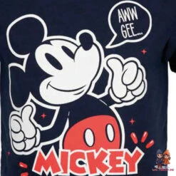 Disney Mickey Maus Kinder Jungen Kurzarm T-Shirt Shirt -Bekleidung Peripherie 39153 1a