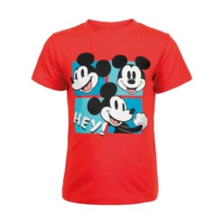 Disney Mickey Maus Kinder Jungen Kurzarm T-Shirt Shirt -Bekleidung Peripherie 39153 2