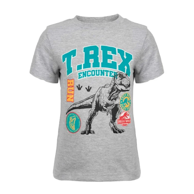 Jurassic World T-Rex Kinder Jungen Kurzarm T-Shirt Shirt 6 Jurassic World T-Rex Kinder Jungen Kurzarm T-Shirt Shirt – Bild 4