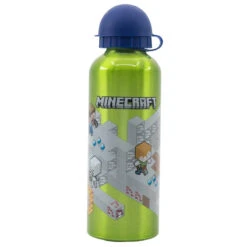 Minecraft Creeper Kinder Aluminium Trinkflasche Wasserflasche Flasche 530 Ml