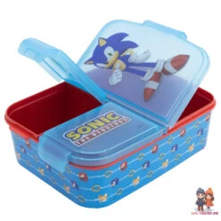 Stor Sonic The Hedgehog 4 Teiliges Lunch Set Brotdose 3 Kammern Alu-Trinkflasche -Bekleidung Peripherie 40520 C 2046c1cb 478e 45be 9281 3bcd4e60ffc8