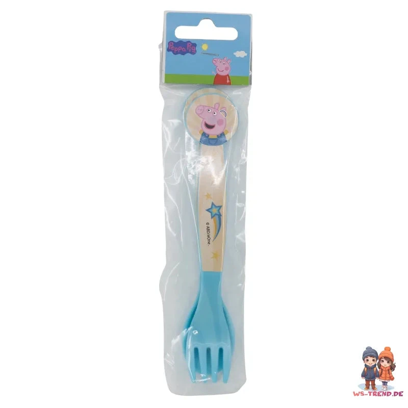 Peppa Wutz Pig 4 Teiliges Kinder Set 3 Kammern Brotdose Alu-Trinkflasche Besteck 8 Peppa Wutz Pig 4 Teiliges Kinder Set 3 Kammern Brotdose Alu-Trinkflasche Besteck – Bild 6