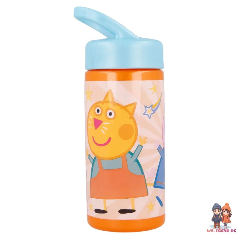 Peppa Pig Wutz George Sportflasche Wasserflasche Trinkflasche Flasche 410 Ml 4 Peppa Pig Wutz George Sportflasche Wasserflasche Trinkflasche Flasche 410 Ml – Bild 2