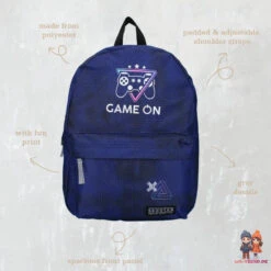 Gamer Zocker Jungen Rucksack Schultasche Backpack 39 X 29 X12 Cm 20 Gamer Zocker Jungen Rucksack Schultasche Backpack 39 X 29 X12 Cm -Bekleidung Peripherie 421 00310 blue 421 00310 info