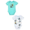 Disney Mickey Maus Baby 2er Set Kurzarm Body Strampler -Bekleidung Peripherie 465x465 0 EX0325 SET