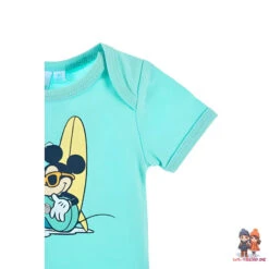 Disney Mickey Maus Baby 2er Set Kurzarm Body Strampler -Bekleidung Peripherie 465x465 0 EX0325 SET D1