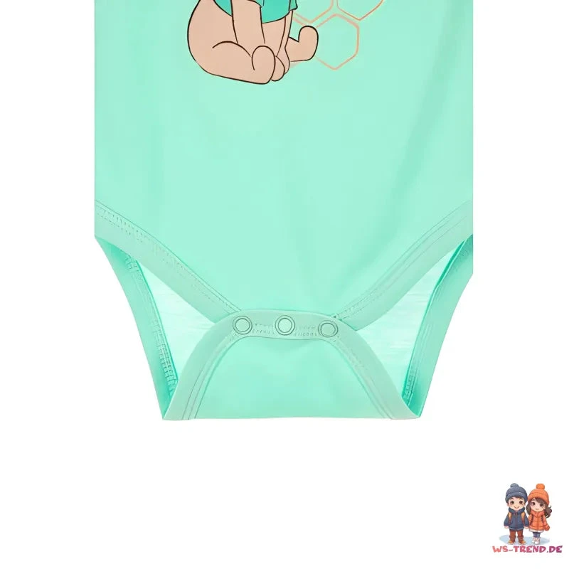 Disney Winnie Der Pooh Baby Kleinkind 2er Set Kurzarm Body Strampler 6 Disney Winnie Der Pooh Baby Kleinkind 2er Set Kurzarm Body Strampler – Bild 4