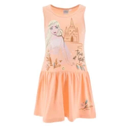 Disney Die Eiskönigin Elsa Kinder Kleid Sommerkleid -Bekleidung Peripherie 465x465 0 WE1122 CO 1