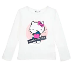 Hello Kitty Kinder Mädchen Langarm T-Shirt -Bekleidung Peripherie 465x465 0 XH1324 OFF