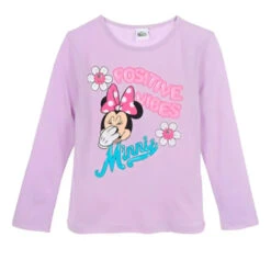 Disney Minnie Maus Kinder Mädchen Langarm T-Shirt Shirt -Bekleidung Peripherie 465x465 0 XH1334 PU