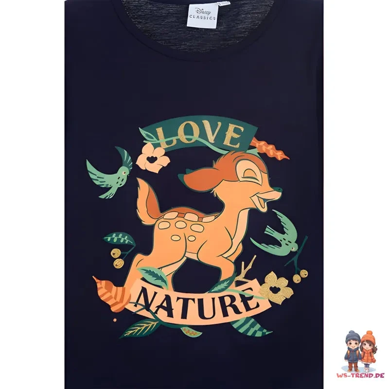 Disney Bambi Kinder Mädchen Kurzarm T-Shirt 6 Disney Bambi Kinder Mädchen Kurzarm T-Shirt – Bild 4