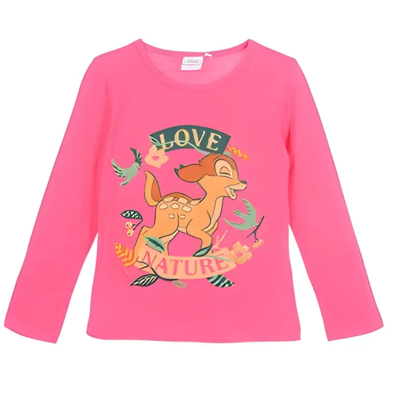 Disney Bambi Kinder Mädchen Kurzarm T-Shirt 7 Disney Bambi Kinder Mädchen Kurzarm T-Shirt – Bild 5