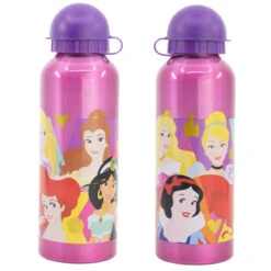 Disney Prinzessinnen Alu Sportflasche Trinkflasche Flasche 530 Ml