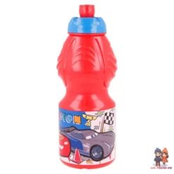 Disney Cars Lightning McQueen 2 Teiliges Lunch Set - Brotdose Trinkflasche 400ml -Bekleidung Peripherie 51532 B