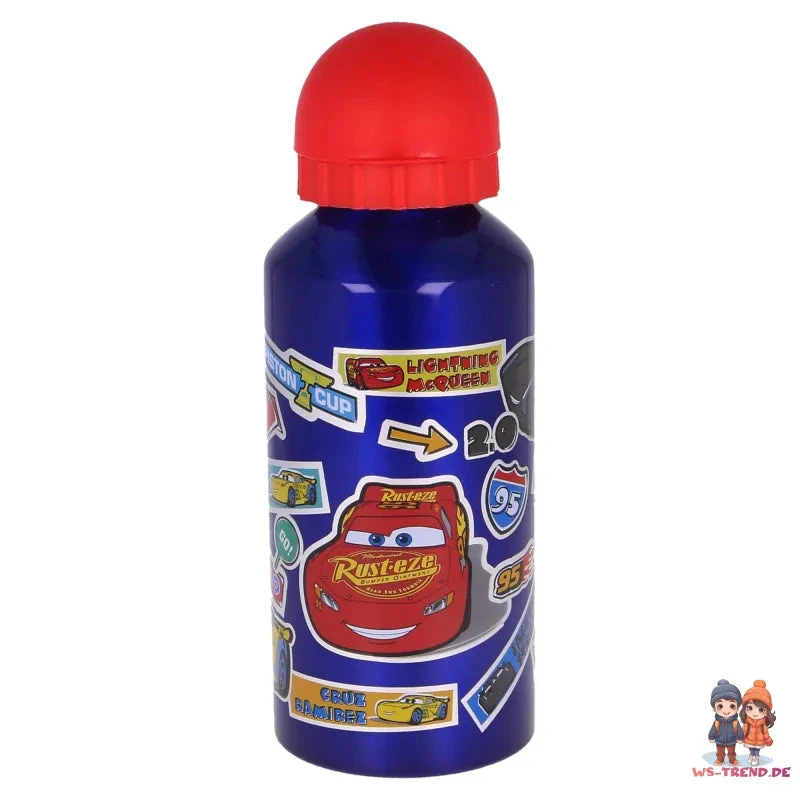 Disney Cars Lightning McQueen 2 Tlg. Lunch Set 3Kammer Brotdose Alu-Trinkflasche 8 Disney Cars Lightning McQueen 2 Tlg. Lunch Set 3Kammer Brotdose Alu-Trinkflasche – Bild 6