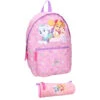 Paw Patrol Mädchen Kinder Rucksack Mit Federmäppchen 2 Paw Patrol Mädchen Kinder Rucksack Mit Federmäppchen -Bekleidung Peripherie 520 3238 pink 01