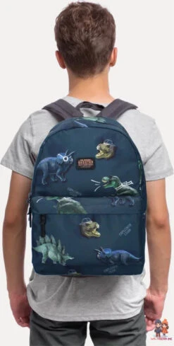 Dinosaurier Kinder Rucksack Mit Federmäppchen Tasche Gr. 38x25x11 Cm -Bekleidung Peripherie 606x1200