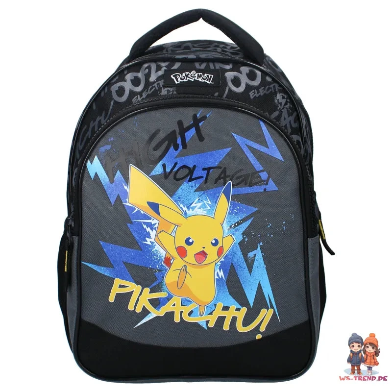 Pokemon Pikachu Jungen Rucksack Schultasche Backpack Tasche Gr. 33x25x14 Cm 4 Pokemon Pikachu Jungen Rucksack Schultasche Backpack Tasche Gr. 33x25x14 Cm – Bild 2