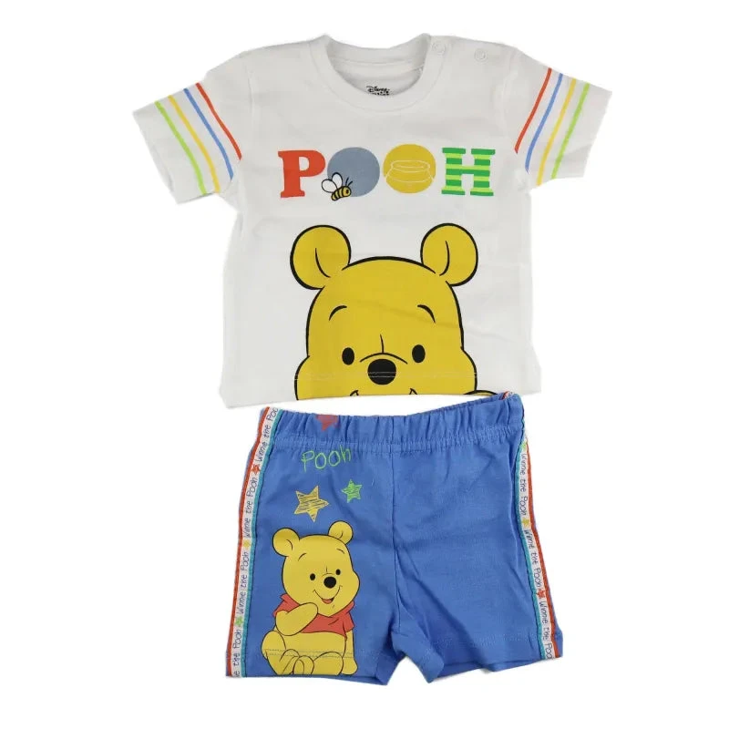 Disney Winnie Der Pooh Jungen Baby Sommerset Shorts Plus T-Shirt 4 Disney Winnie Der Pooh Jungen Baby Sommerset Shorts Plus T-Shirt – Bild 2