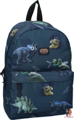 Dinosaurier Kinder Rucksack Mit Federmäppchen Tasche Gr. 38x25x11 Cm -Bekleidung Peripherie 743x1200