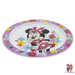 Disney Minnie Mouse Kinder Geschirr-Set 3 Teilig Becher (430ml) Teller Schüssel -Bekleidung Peripherie 74447 B 2a2f88d3 d104 4de2 a5e9 cad660392a65