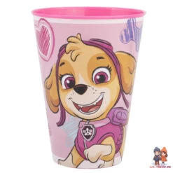 Paw Patrol Skye Everest Kinder Geschirr-Set 3 Teilig XL Becher Teller Schüssel -Bekleidung Peripherie 74506 A