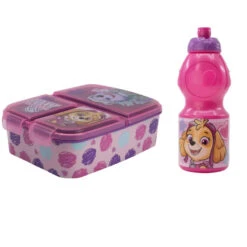 Paw Patrol Skye Everest 2 Teiliges Kinder Set Brotdose Trinkflasche