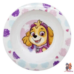 Paw Patrol Skye Everest Kinder Geschirr-Set 3 Teilig XL Becher Teller Schüssel -Bekleidung Peripherie 74546 B
