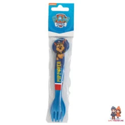 Paw Patrol Chase Marshall 4 Tlg Kinder Set Brotdose Alu-Trinkflasche Besteck -Bekleidung Peripherie 74617 B
