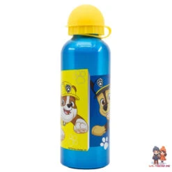 Paw Patrol Chase Marshall 4 Tlg Kinder Set Brotdose Alu-Trinkflasche Besteck -Bekleidung Peripherie 74660 A