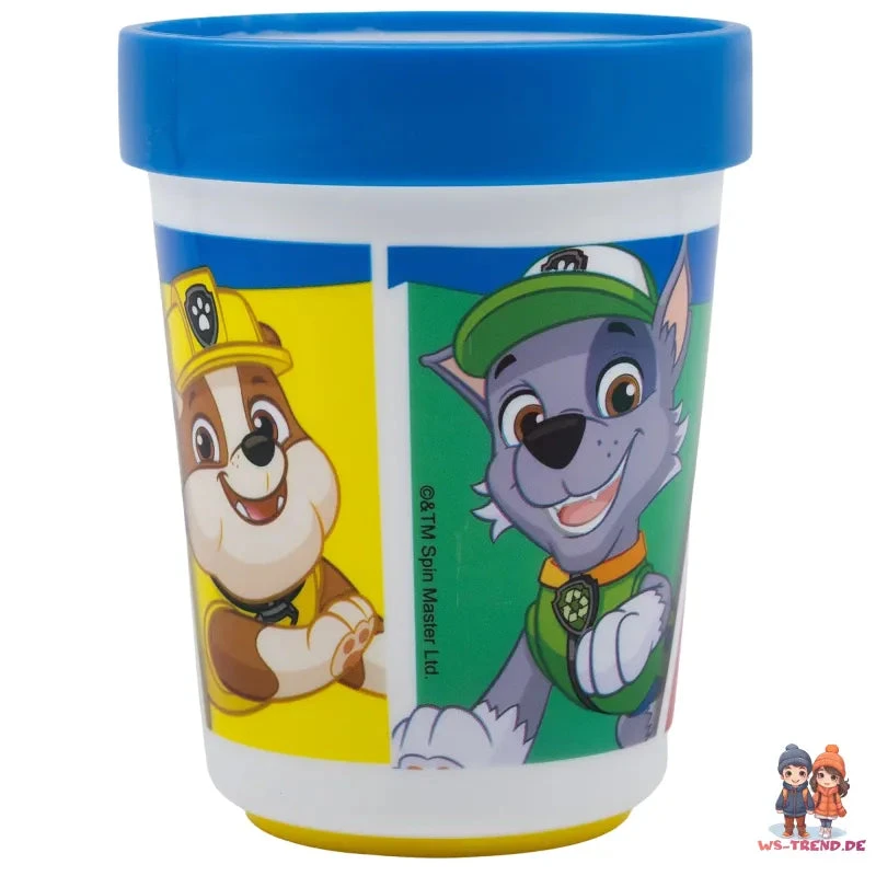 Paw Patrol Kinder Geschirr-Set 3 Teilig Becher Teller Schüssel 8 Paw Patrol Kinder Geschirr-Set 3 Teilig Becher Teller Schüssel – Bild 6