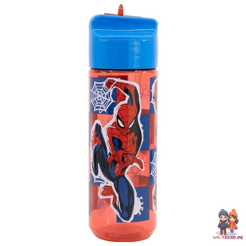 Marvel Spiderman Wasserflasche Trinkflasche Flasche 540 Ml 4 Marvel Spiderman Wasserflasche Trinkflasche Flasche 540 Ml – Bild 2