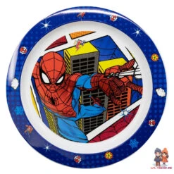 Marvel Spiderman Kinder Geschirr Set Teller Schüssel Becher -Bekleidung Peripherie 74747 A