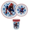 Marvel Spiderman Kinder Geschirr-Set 3 Teilig Becher Teller Schüssel 1 Marvel Spiderman Kinder Geschirr-Set 3 Teilig Becher Teller Schüssel -Bekleidung Peripherie 74791 0