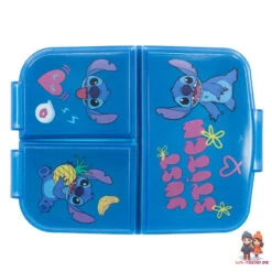 Disney Stitch 4 Tlg. Lunch Set Brotdose Mit 3 Kammern Alu-Trinkflasche Besteck -Bekleidung Peripherie 75020 B 73ebc3d3 f6c8 46b9 bfa3 bf014f21b2fc