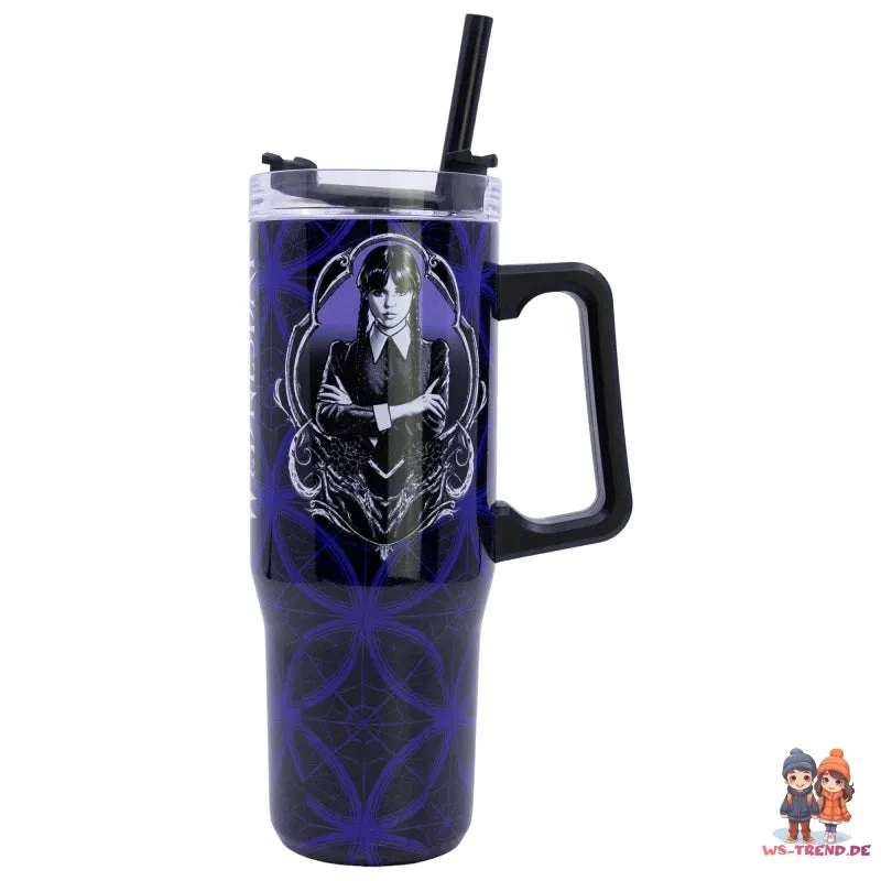 Stor Wednesday Edelstahl XL Iso Kaffeebecher Thermobecher To-Go940 Ml 4 Stor Wednesday Edelstahl XL Iso Kaffeebecher Thermobecher To-Go940 Ml – Bild 2