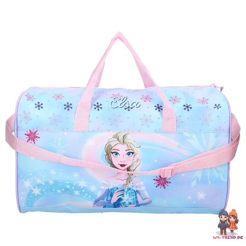 Disney Die Eiskönigin Elsa 2tlg. Set Kinder Sporttasche Tasche Plus Trinkflasche 6 Disney Die Eiskönigin Elsa 2tlg. Set Kinder Sporttasche Tasche Plus Trinkflasche – Bild 4