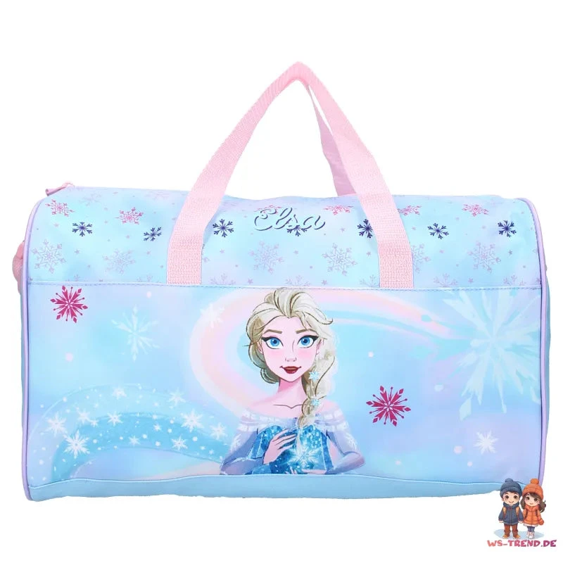 Disney Die Eiskönigin Elsa 2tlg. Set Kinder Sporttasche Tasche Plus Trinkflasche 7 Disney Die Eiskönigin Elsa 2tlg. Set Kinder Sporttasche Tasche Plus Trinkflasche – Bild 5